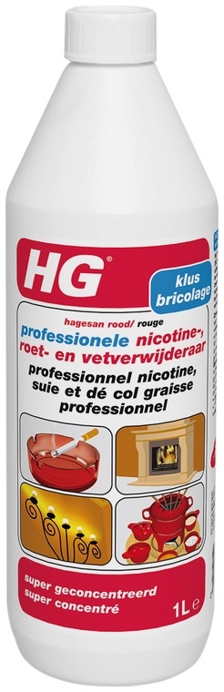 HG professionele nicotine-, roet- en vetverwijderaar (HG hagesan rood)